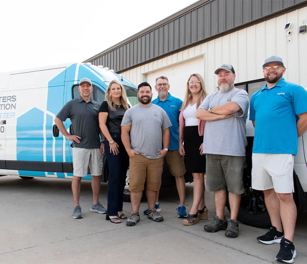 Home Matters Construction team with their two vans