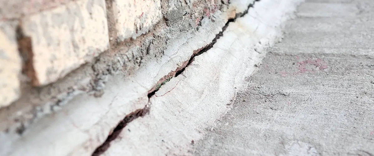Foundation Crack In A Omaha Home